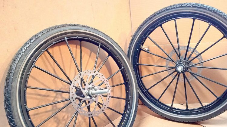 DIY Bike Wheels Welded With Rebar