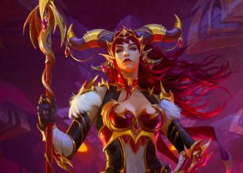 Alexstrasza as she appears in World of Warcraft: Dragonflight.