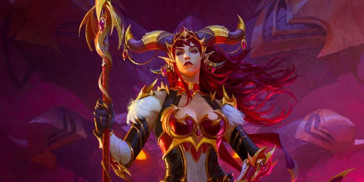 Alexstrasza as she appears in World of Warcraft: Dragonflight.