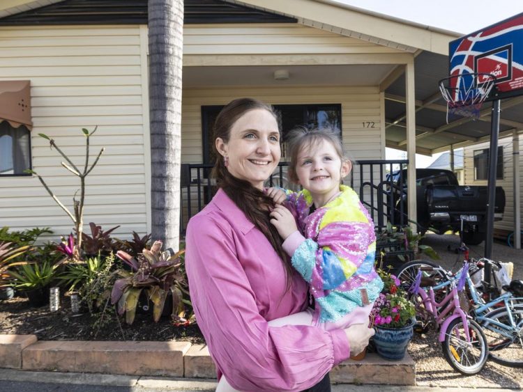 From holiday park to home: How this QLD mum finally got a rental