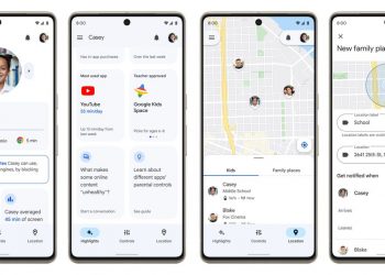 Google Family Link app redesign adds a dedicated locations tab
