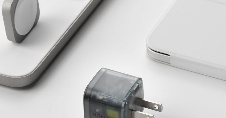 Nomad’s bringing back the early 2000s with a transparent charging brick