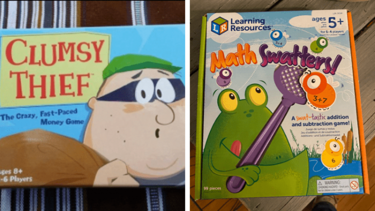 Examples of math board games