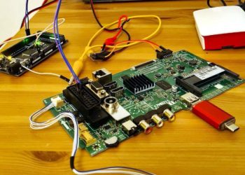 A Single Board Computer From A TV