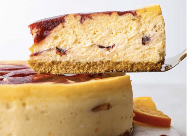Cranberry Orange Cheesecake | The Recipe Critic