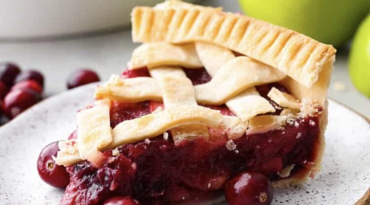 Homemade Cranberry Apple Pie Recipe