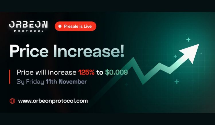 Orbeon Protocol (ORBN) Raises $400k in 2 Days of Presale As ATOM and MANA Struggle with Monthly Lows