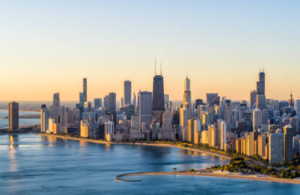 Chicago has recently been ranked as the second most favorable city in the United States